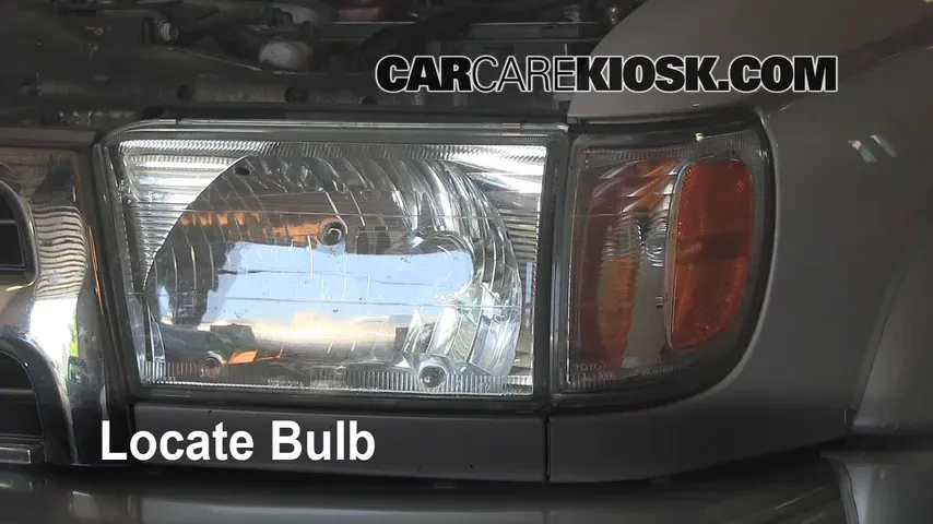 1999 Toyota 4Runner Limited 3.4L V6 Lights Headlight (replace bulb)